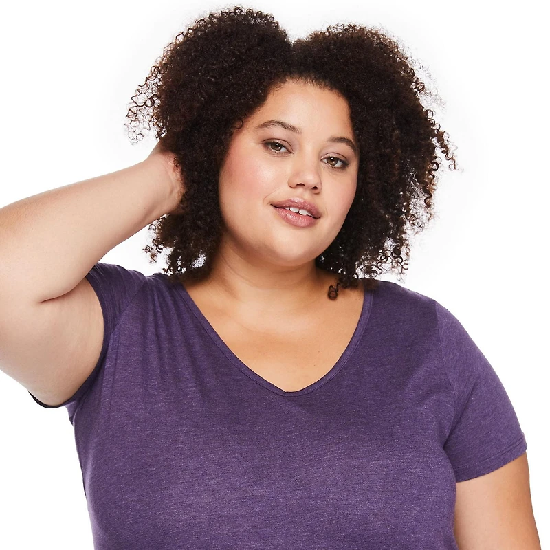 George Women's Plus V-Neckline Tee