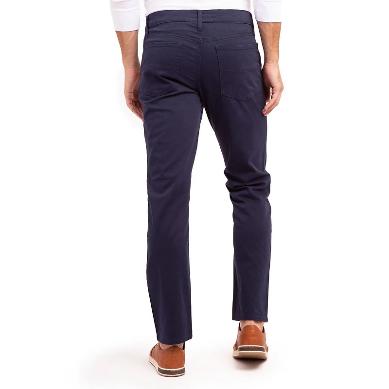 U.S. POLO ASSN Pantalon droit mince à 5 poches pour hommes