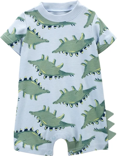 Carter's Child of Mine IB 1pc Romper- Green Dino