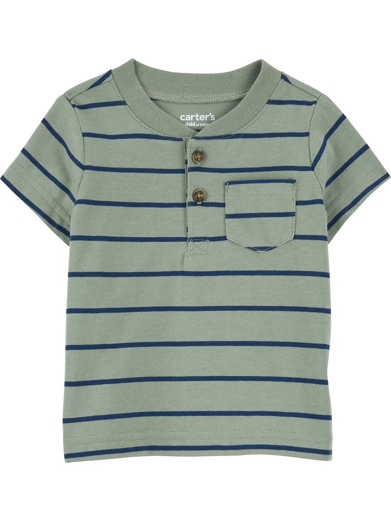 Carter's Child of Mine IB 3pc Outfit Set - Navy Stripe