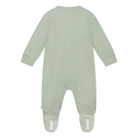 Huggies® Ribbed 2-Way Zip Organic Coveralls