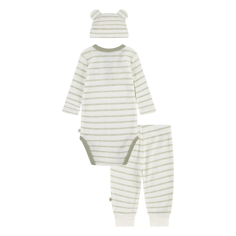 Ensemble d'essentiels biologiques 3 pièces Dino rayé Huggies®
