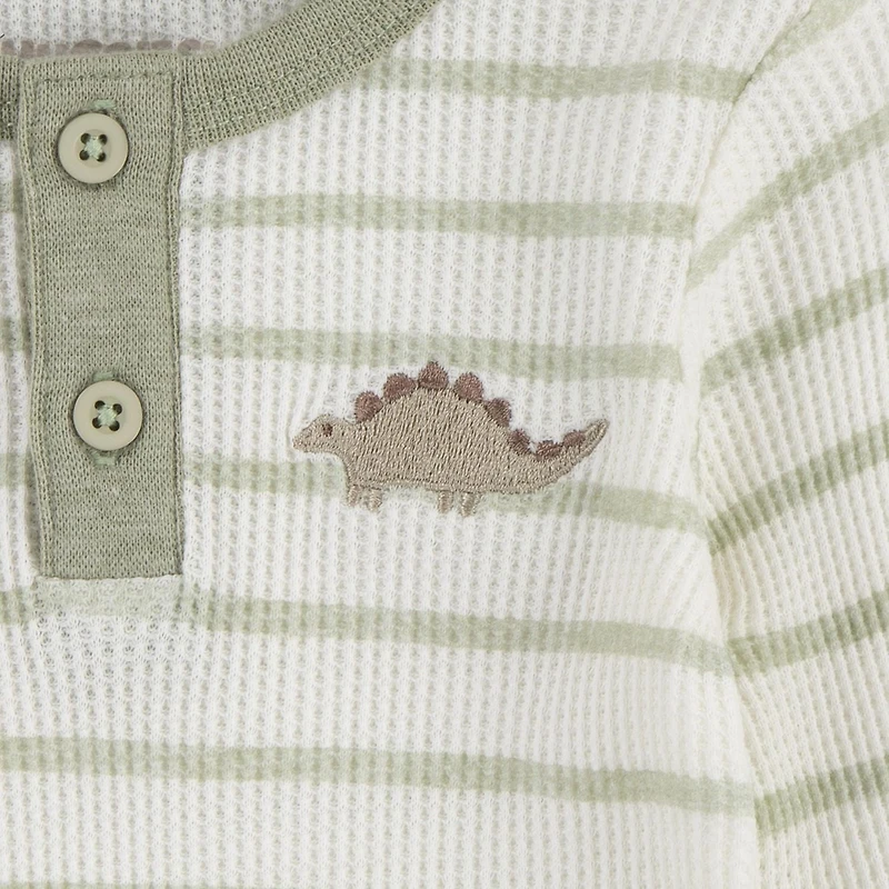 Ensemble d'essentiels biologiques 3 pièces Dino rayé Huggies®