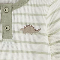 Ensemble d'essentiels biologiques 3 pièces Dino rayé Huggies®