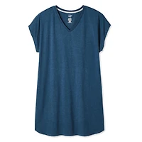 Chemise de nuit à encolure en V George Plus pour femmes