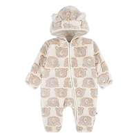 Huggies® Bear Jacquard Pram Coveralls