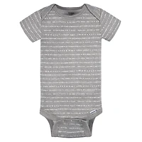 Gerber 3-Pack Baby Short Sleeve Onesies Bodysuit, Comfort. Soft. Stretch.