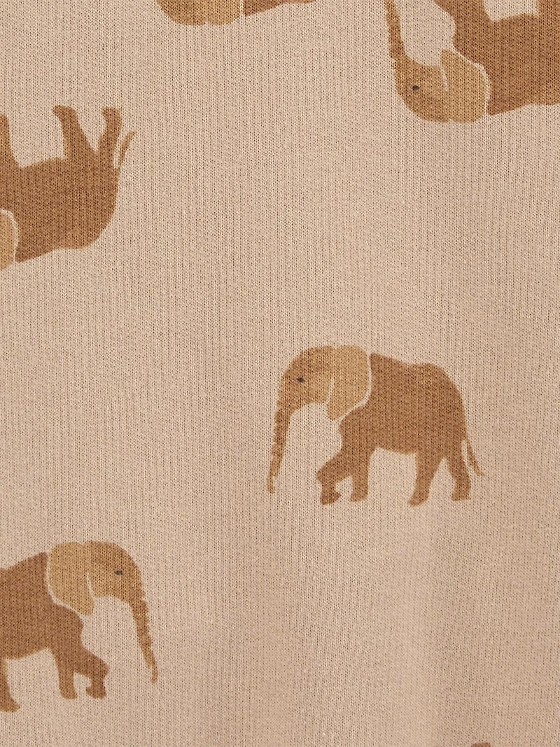 Carter's Child of Mine IB Shortall Set - Tan Elephant