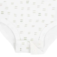 Ensemble de 3 cache-couches biologique à manches courtes Huggies