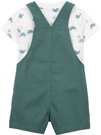 Carter's Child of Mine IB Shortall Set - Green Dino