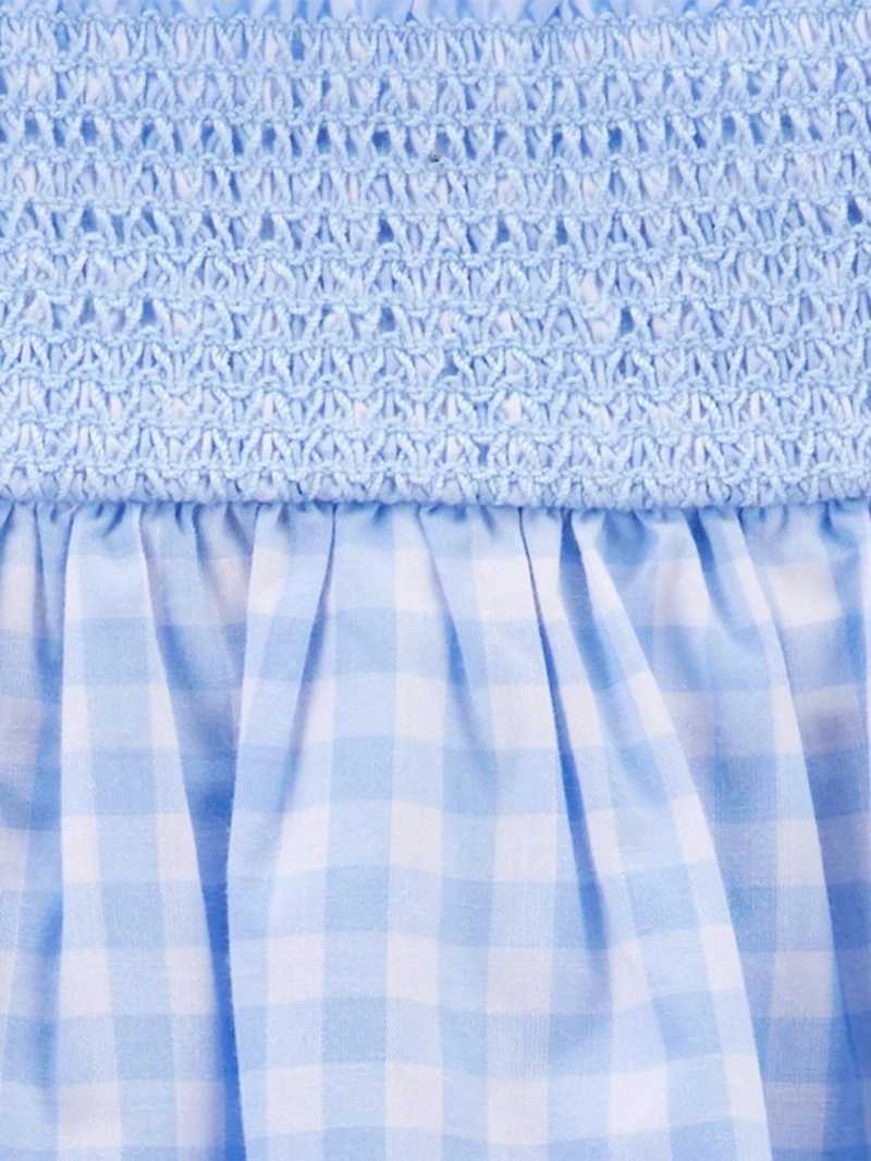 Ensemble de robe Carter's Child of Mine IG - Vichy bleu