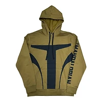 Star Wars The Mandalorian Mando Face Long Sleeve Hoodie