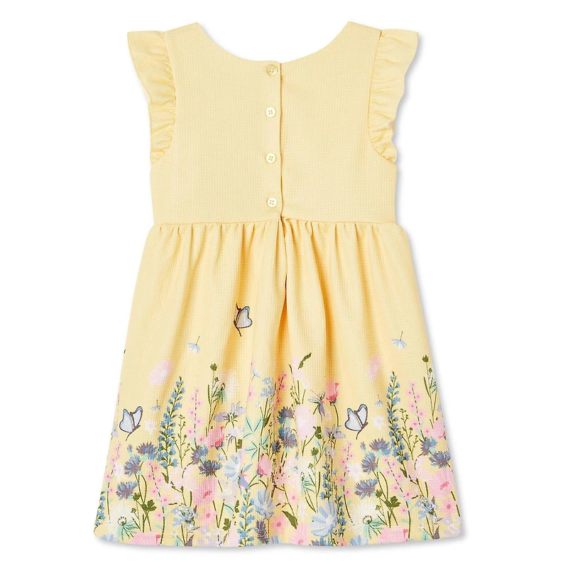 George Baby Girls' Printed Hem Dress