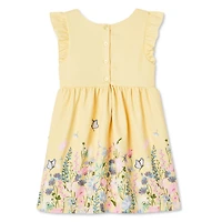 George Baby Girls' Printed Hem Dress