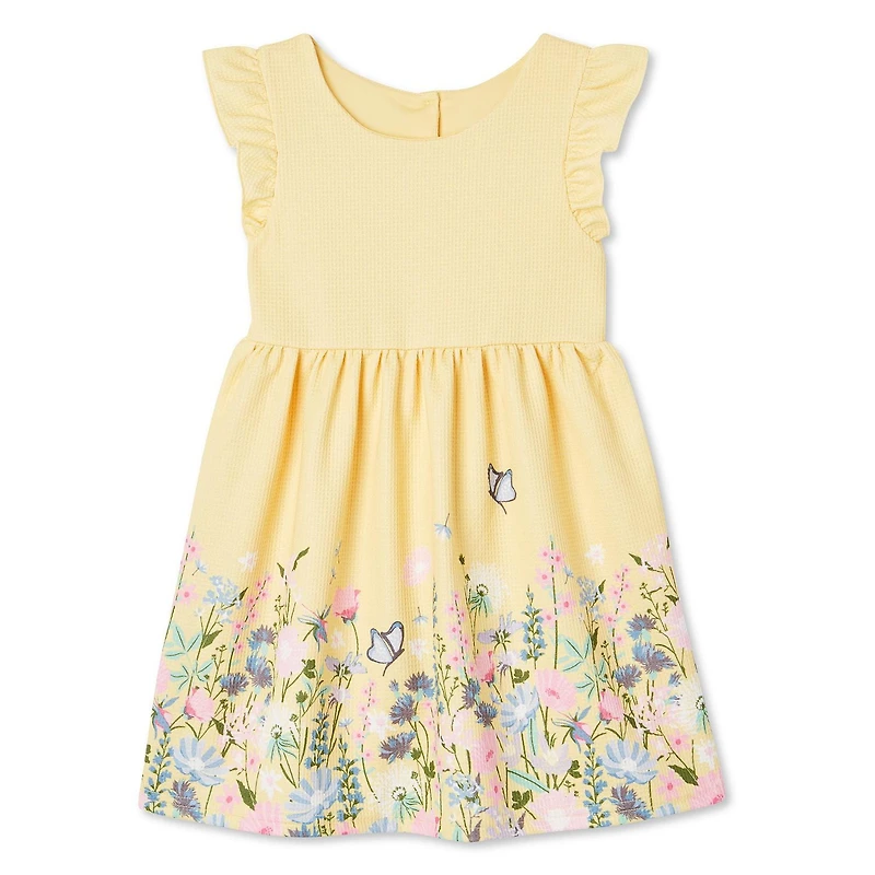 Robe avec ourlet imprimé George pour bébés filles