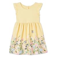 Robe avec ourlet imprimé George pour bébés filles