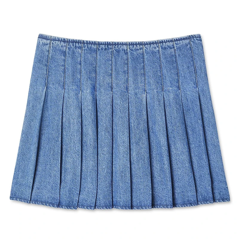 No Boundaries Women's Pleated Skirt