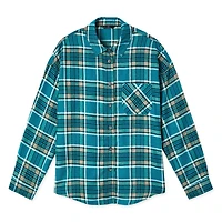 Chemise en flanelle surdimensionnée No Boundaries pour femmes
