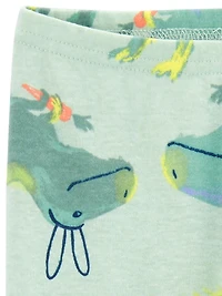 Carter's Child of Mine TB 2pc PJ - Green Dino Bunny
