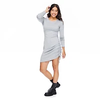 No Boundaries Women's Metallic Dress