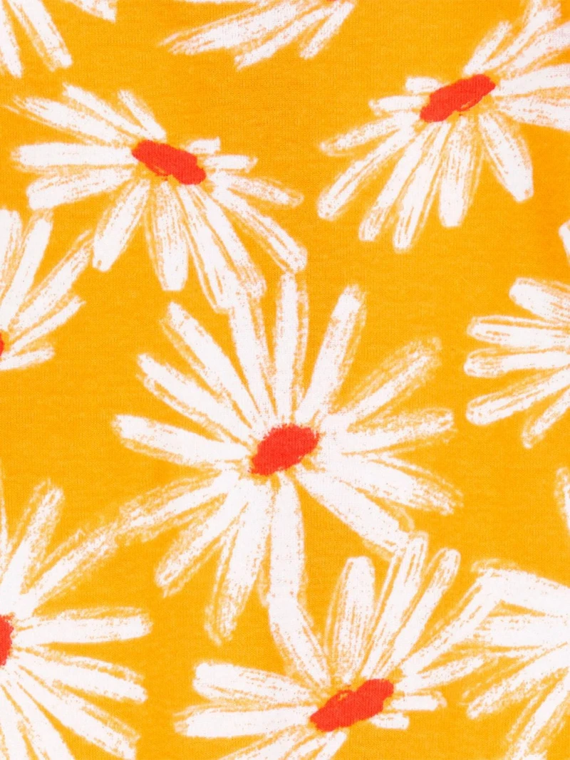 Carter's Child of Mine TG 1pc PJ - Yellow Flower