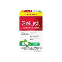 Gelusil Antacid & Anti-Gas Cool Mint 180 Count