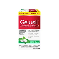 Gelusil Antacid & Anti-Gas Cool Mint 180 Count