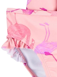 Maillot de bain 2 pièces Carter's Child of Mine TG - Flamant rose