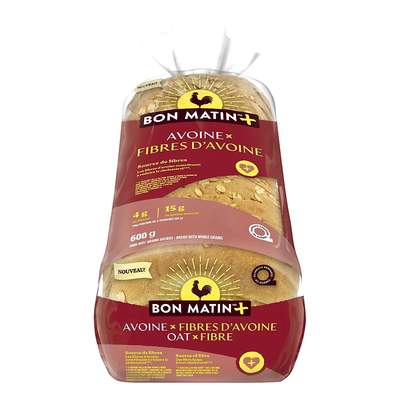 Bon Matin® Plus Oat x Oat Fibre Bread