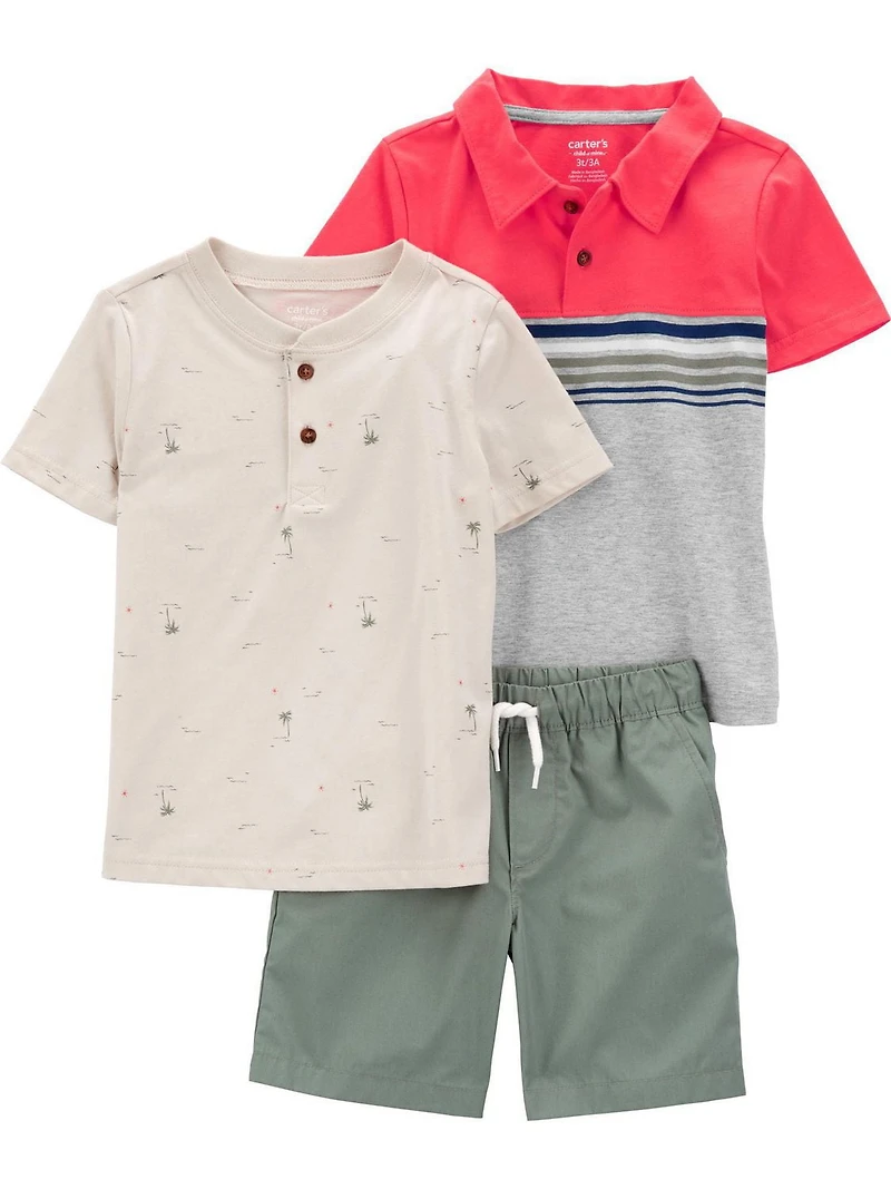 Carter's Child of Mine Newborn Toddler 3pc set - Stripe