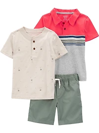 Carter's Child of Mine Newborn Toddler 3pc set - Stripe