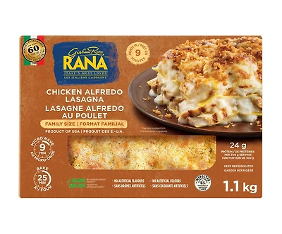 Rana Chicken Alfredo Lasagna, Family Size, 1.1 kg