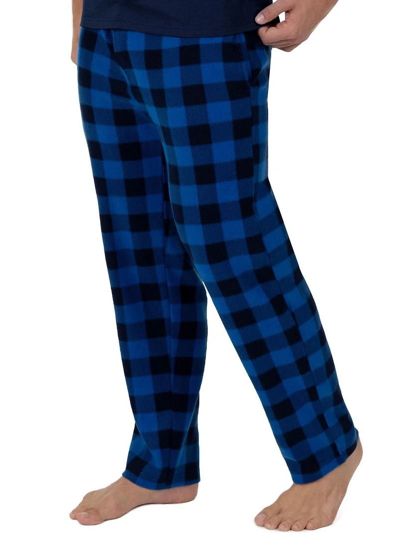 Ensemble de pyjama 2 pièces Fruit of the Loom pour hommes - Bleu