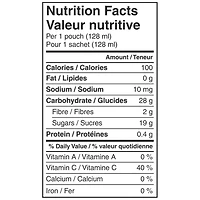 Purée GERBER Biologique Poire Banane Bleuet pour bébés 128 mL
