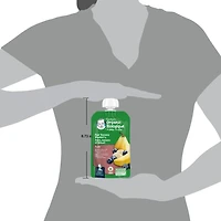 Purée GERBER Biologique Poire Banane Bleuet pour bébés 128 mL