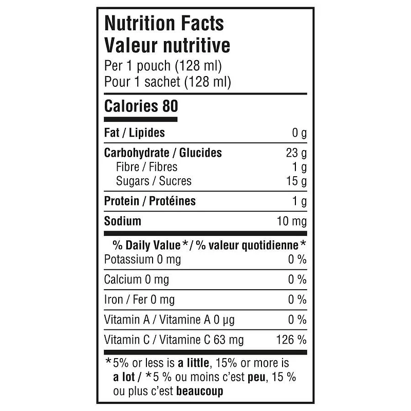 Purée GERBER® Biologique Poire Pêche Fraise, aliment pour bébé 128 mL
