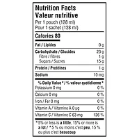 Purée GERBER® Biologique Poire Pêche Fraise, aliment pour bébé 128 mL