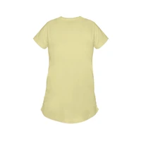 Ladies  Maternity Peanuts Snack And Nap Short Sleeve Top