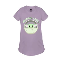 Haut à manches courtes Star Wars Little Grogu Cargo pour femme