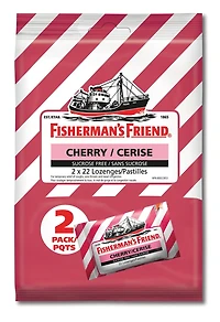 Pastilles antitussives cerise sans sucrose de Fisherman's Friend 44 Pastilles