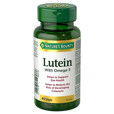 Nature's Bounty Lutein with Omega-3