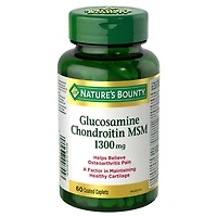 Nature’s Bounty Glucosamine Chondroitin Msm 1300 mg