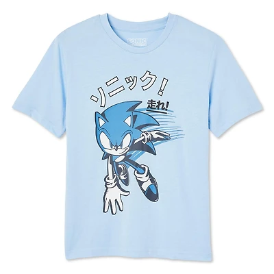 Sonic The Hedgehog Boys' Short Sleeve Tee