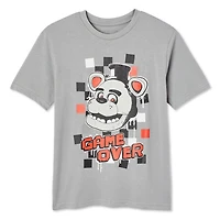 T-shirt à manches courtes Cinq nuits chez Freddy pour garçons Tailles M-TG