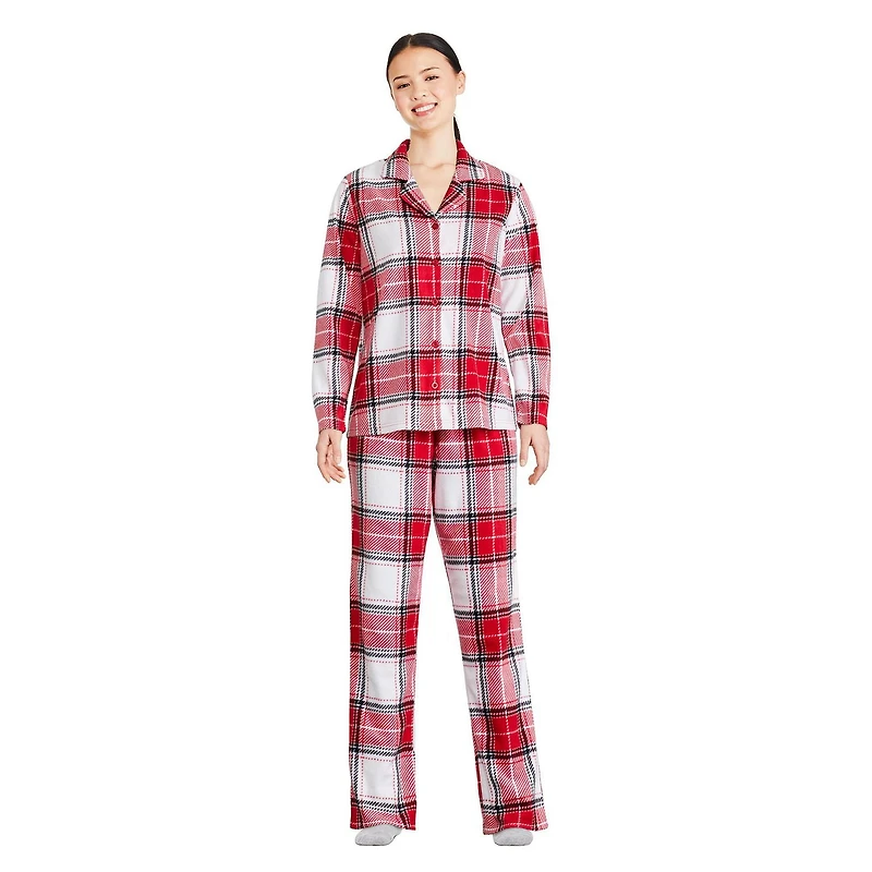 George Women's Fleece Pajama 2-Piece Set
