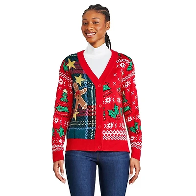 George Women's Christmas Cardigan