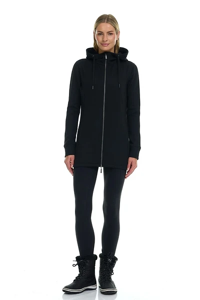 Veste doublée en fausse fourrure pour femme — Tec-One