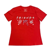 Friends Ladies Icons Short Sleeve T-Shirt