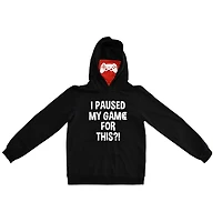 Boys HoodieHero Pause My Game Hoodie