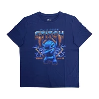 Disney Lilo & Stitch Ladies Rock Short Sleeve T-Shirt